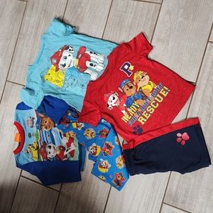 Paw Patrol Boys Pajamas Short Set Shirt
